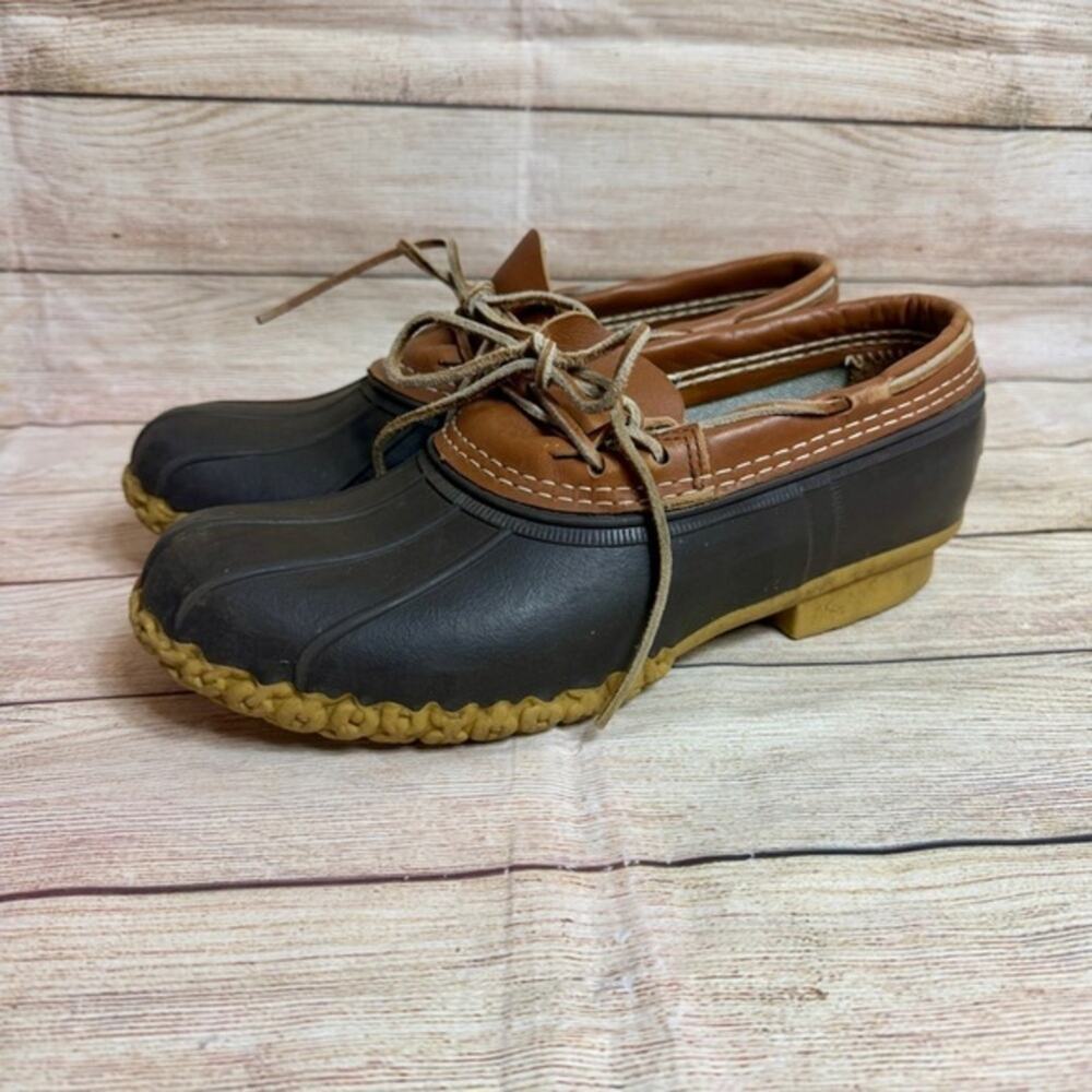L.L.Bean Rubber Mocs duck boots. 11.5